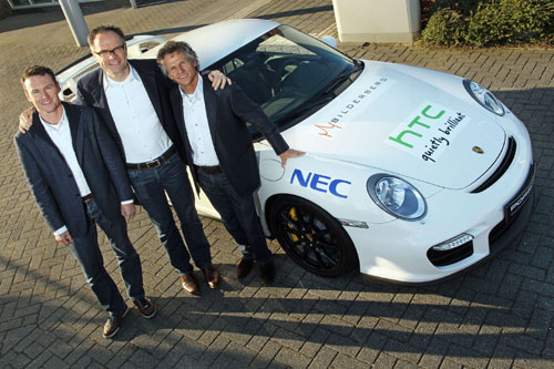 Dutch GT4 Phil Bastiaans, Paul van Splunteren en Jan Lammers